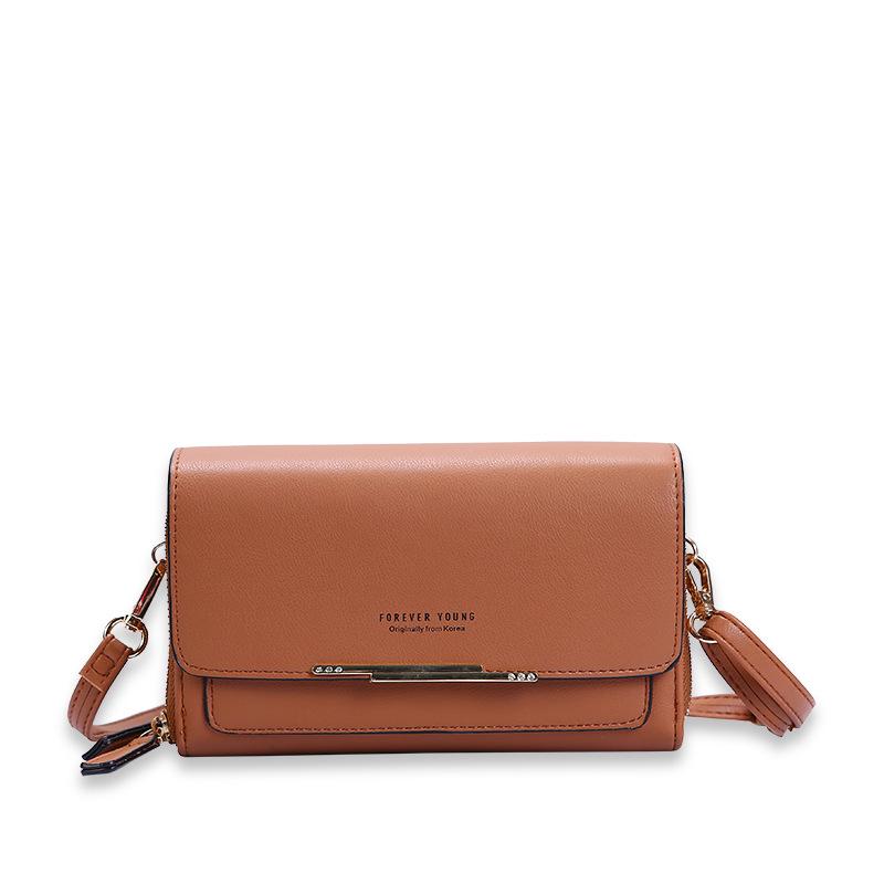 IELGY Clutch-Schultertasche mit großem Fassungsvermögen und Multifunktion im koreanischen Stil