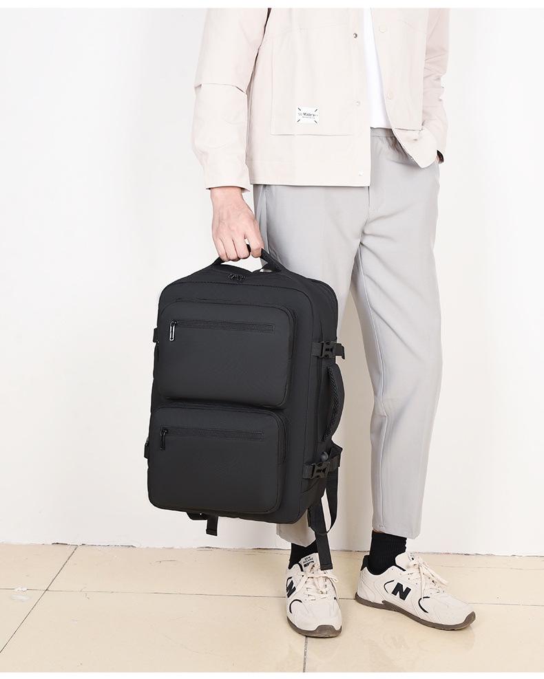 Expandable Water-Repellent Multifunction Travel Backpack with Large Capacity