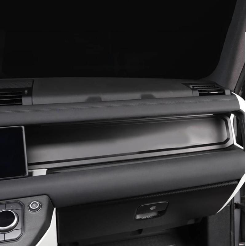 Panel s nápisem na palubní desce z uhlíkových vláken Pro Land Rover Defender 90 110 130 2020-2024