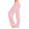 Women's Christmas Print Pajama Pants Casual Sleep Bottoms Without Holiday Home Wear