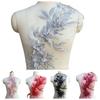 Lace Texture 3D Embroidery Patches Handmade Clothing Applique Mesh-Backed Patches Multi-Color Garment Lace DIY Projects