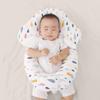 Almofada para Modelar a Cabeça de Bebê Recém-Nascido Design Dupla Face Almofada de Dormir Suporte Anti-Cabeça Chata Companheiro Respirável e Fofo para um Sono Seguro