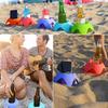 Beach Accessories For Vacation,Beach Gear Beach Cup Holders Beach Supplies Beach Trip Must Haves For Women Adults Family Friends(Multicolor, 5 Pack)
