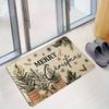 Christmas Carpet Pine Needle Mat Floor Mat Doormat Waterproof Welcome Mat Rug For Bedroom Carpet For Live Room Home Dec