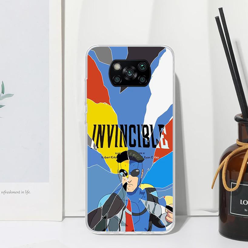Cool I-Invincible Phone Case For Xiaomi Poco X7 X6 X5 M7 M8 Pro F7 Ultra Redmi 15C 15 13C 13 12C 12 10 10C 10A Art Fundas Poco X