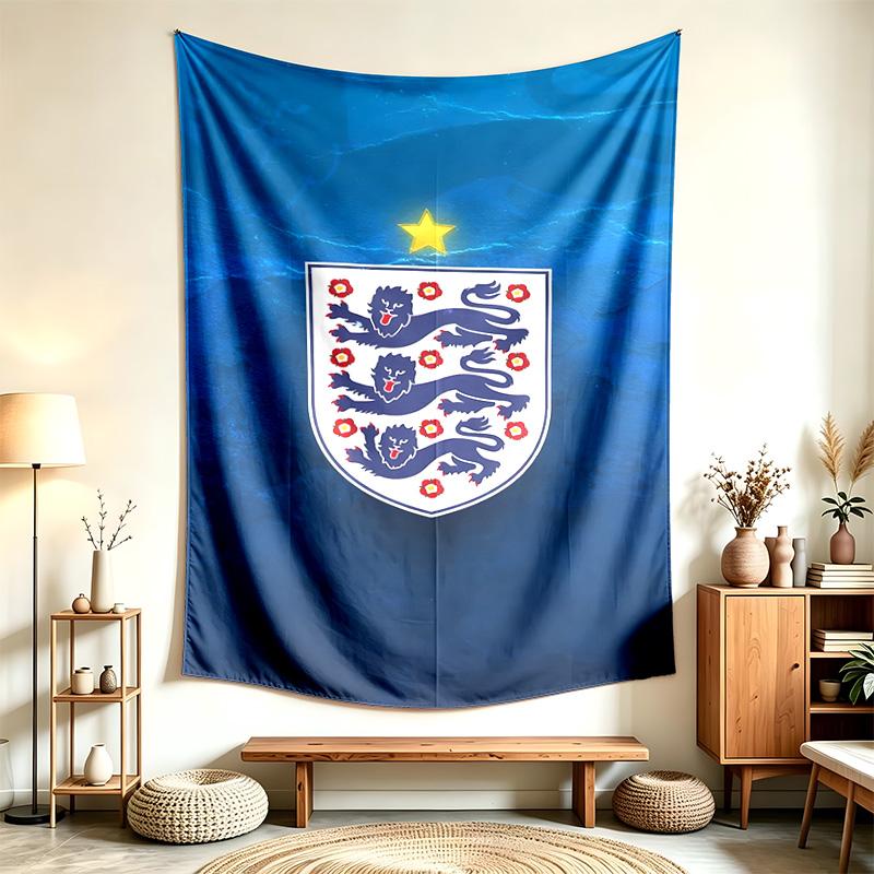 England National Football Team (5) Tapestry Suitable For Decorating Homes Dorms And Bedrooms Soft To The Touch And A Perfect Gift For Friends And Fami