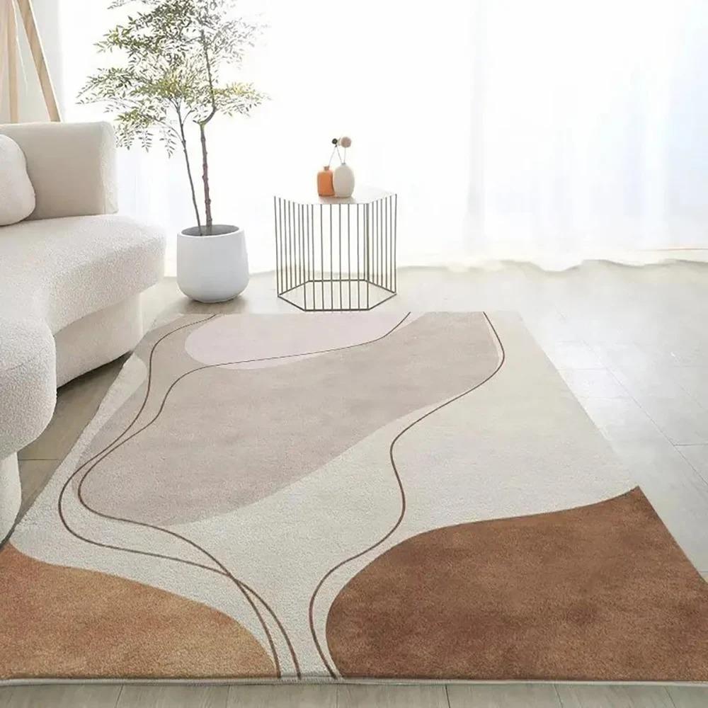 Nordic Minimalist Style Rug Carpet For Bedroom Living Room Home Sofa Decoration Large Decor Floor Mat Gift Washable Rug