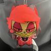 11cm Hazbin Hotel Alastor Anime Plush Doll Soft Stuffed Toy Fans Gift Replica Edition Not Genuine
