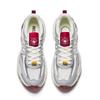 Anta Fishbone Cushioning Abrasion Resistant Slip Resistant Casual Shoes Men's White Silver Red 912628899-5