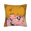Sailor Moon Kawaii Meme Pillow Case Soft Pillow Cover Vintage Pillowcases For Sofa Home Decoration