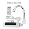 3000W Instant Tankless Electric Hot Water Heater Faucet  Temperature Display Kitchen Instant Heating Tap Water Heater With LED