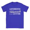 Spitfire Supermarine RAF Fighter Aircraft T Shirts  100 Cotton Tees Summer Vintage Short Sleeve T Shirt O Neck Hippie Tshirt