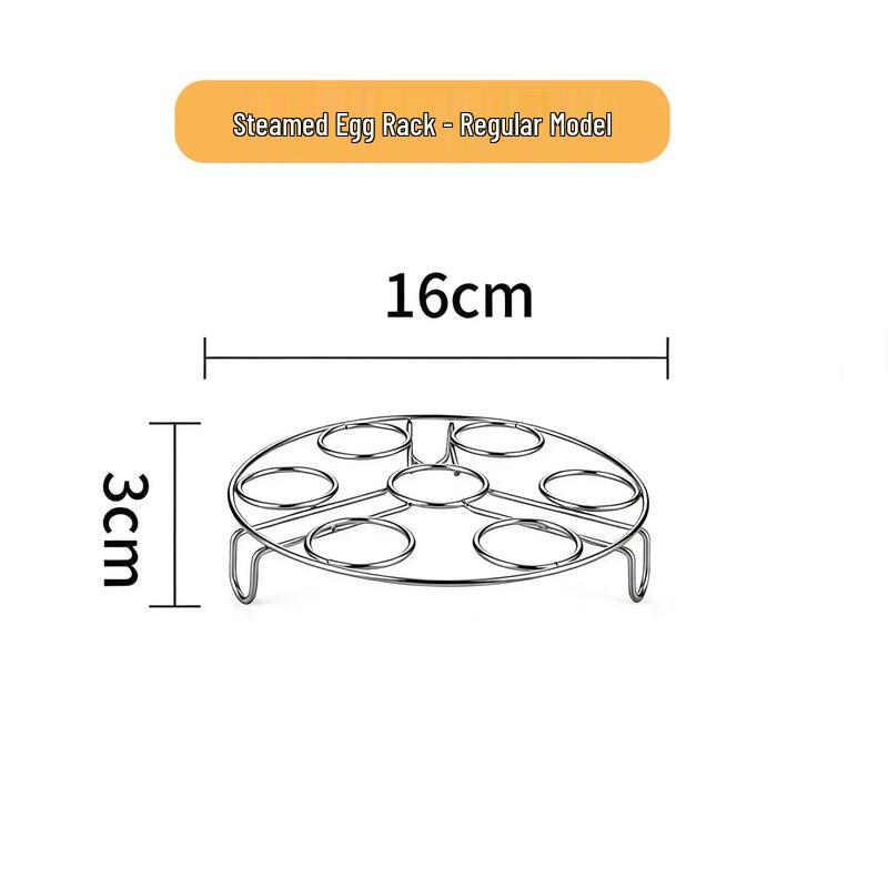 

Multifunctional Stainless Steel Steaming Rack