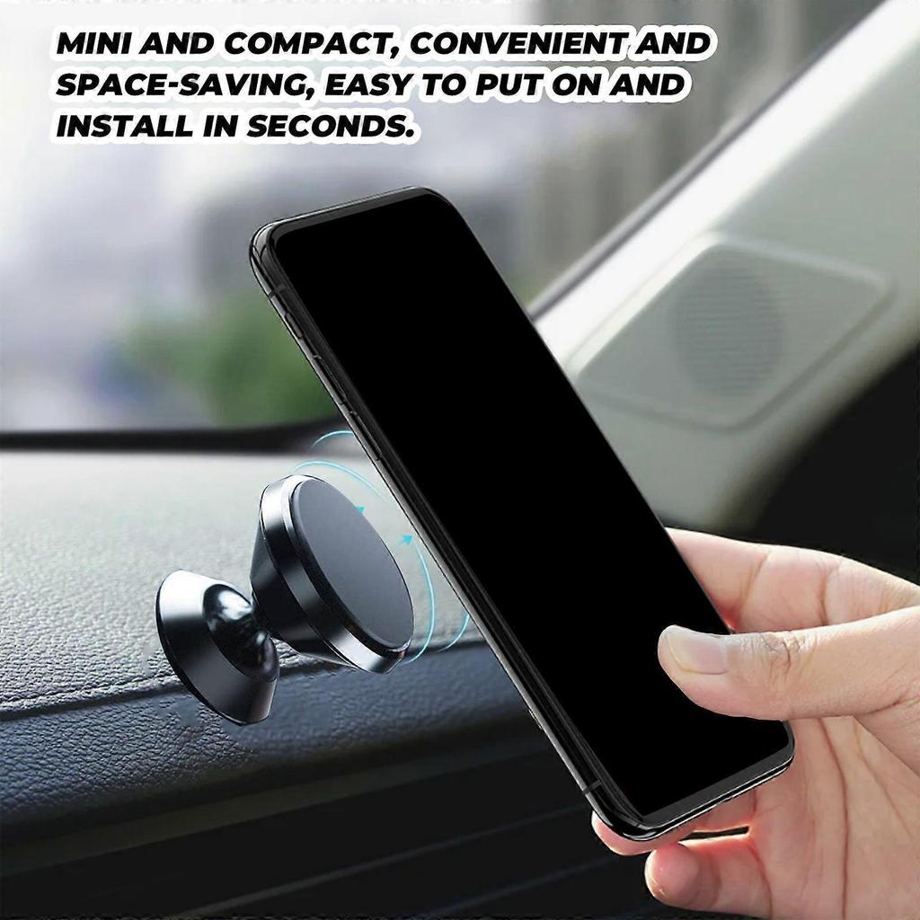 Car Stand, New Magnetic Folding Mobile Phone Stand For Rotating Dashboard Navigation For Cars