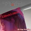 2pcs, 2D FLAT PRINTING Curtains (Without Rod) Blooming Glow Chic Curtains Digital Printed Versatile Polyester Fabric Curtains