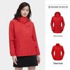 CAMEL Women's 3-in-1 Fleece Lined Outdoor Jacket