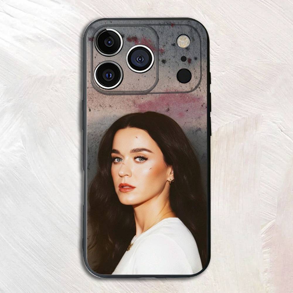 

K-Katy P-Perry Phone Case Silicone Phone Case For iPhone 17,16,15,14,13,12,11 X XR XS Plus Pro Max SE Shockproof Soft Cover iPhone17pro