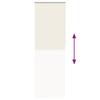 Roleta Zaciemniająca Off White 70X230 Cm Szerokość Tkaniny
