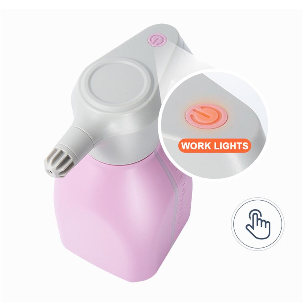 Handsprühflasche, Gießkanne, Blumenpflanze, elektrisch, schnurlos, Gartensprüher, Pflanzensprüher, Blumensprüher, 1,5 l