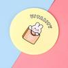 Acrylic Cartoon Coasters Anti-scald Heat Insulation Waterproof Tea Coaster Diy Decorative Photo Ornaments Table Glasses Holder