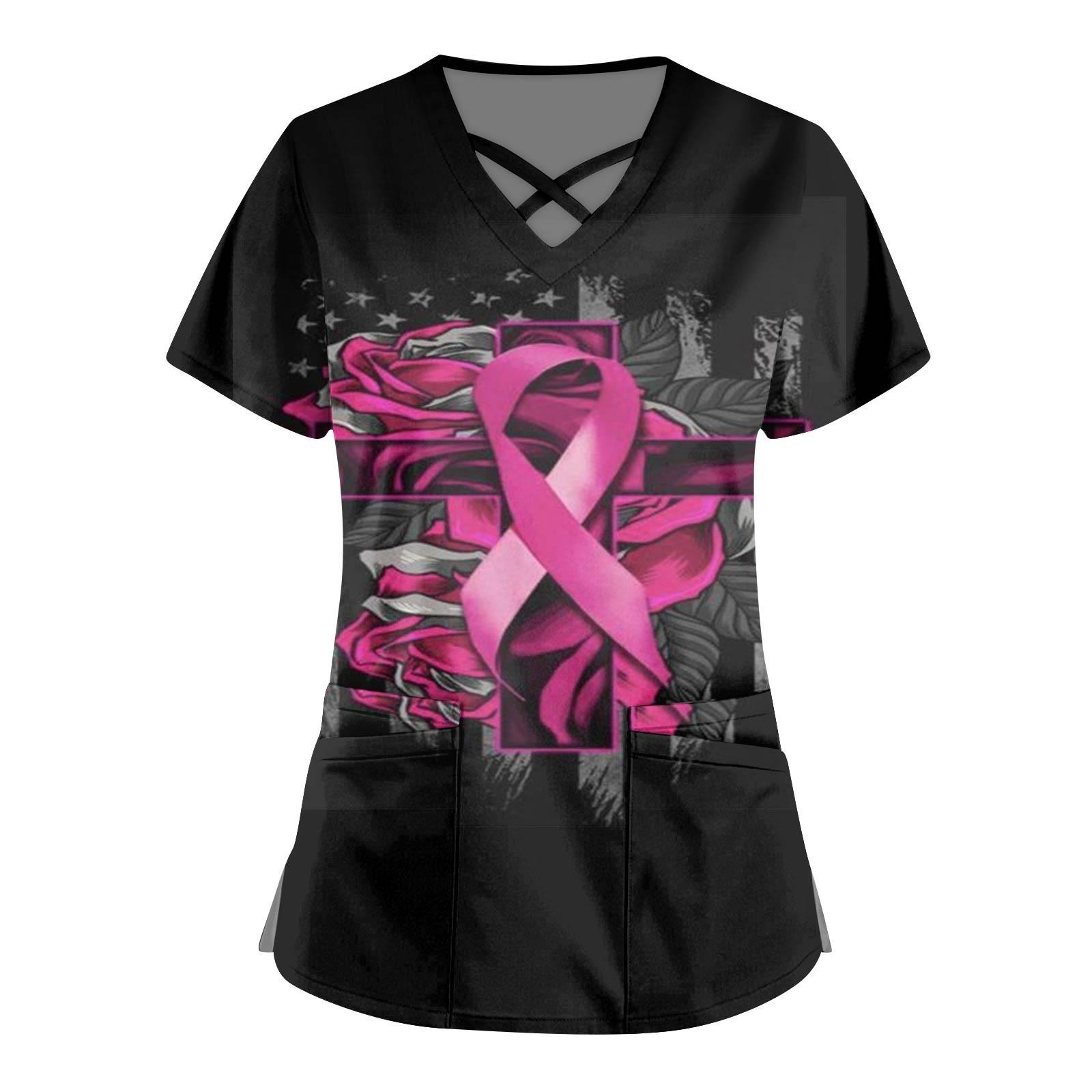 

Женская мода V-образный вырез короткий рукав комбинезон двухслойный карман принтованный топы одежда L