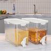 Tampa com Torneira para Dispensador de Bebidas de Geladeira Dispensador de Água Fria