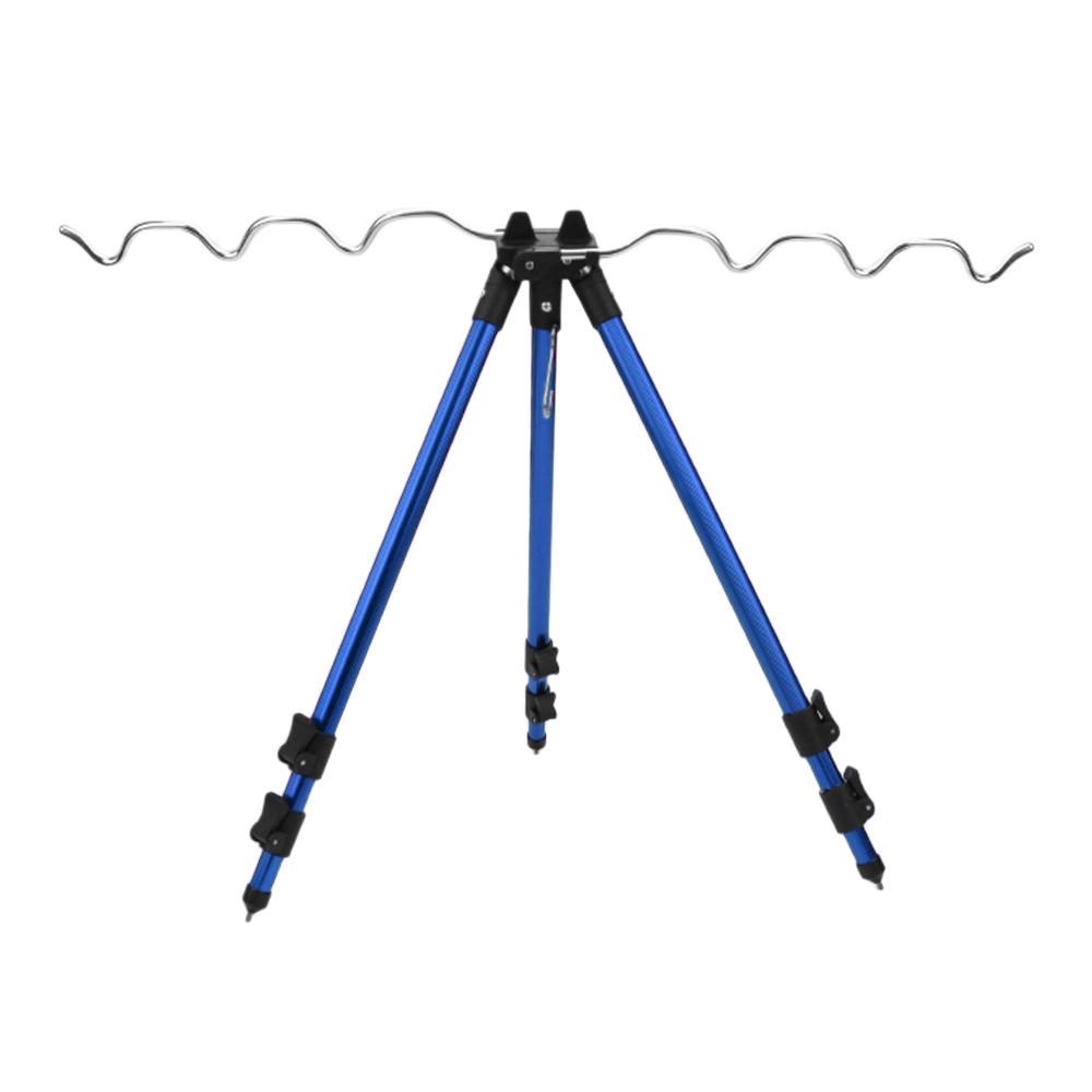 Fishing Rods Tripod Stand Telescopic Aluminum Alloy Fishing Rod Holder For Telescopic Fishing Rods and Hand-held Rods