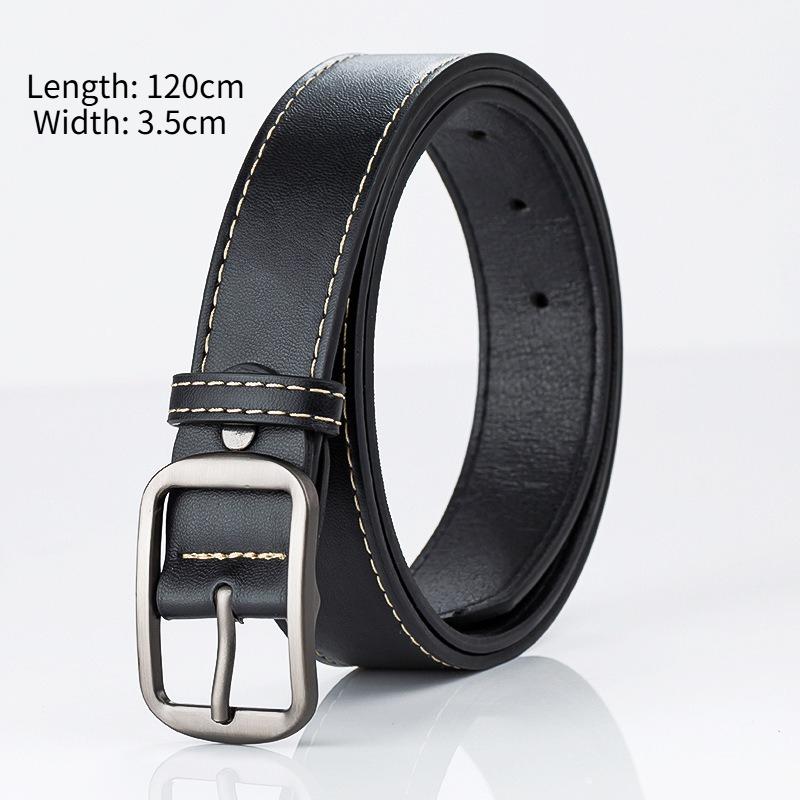 Young Boys Belt Jeans Belt Trendy Versatile Pin Buckle Fashion Belt Belt Men's Belt