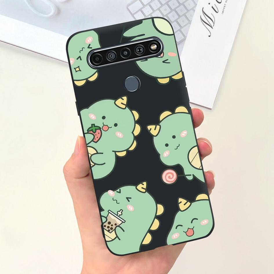 Für LG K51S Hülle LMK510EMW LM-K510 Stoßfeste Abdeckung Niedliche Astronauten Weiche Silikon Handyhüllen Für LG K41S LM-K410 LMK410EMW Coque