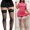 Plus Size Fishnet Stockings Cool Sexy Youth Vitality for Dating Night Outfit