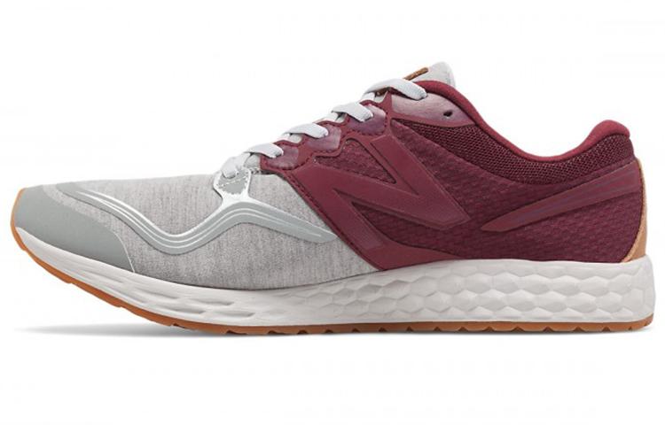 Men's Sneakers New Balance NB Fresh Foam Running Shoes Low top Casual Running Shoes Men's Gray Red
