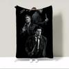 Supernatural Join the Hunt Camping Blanket King Size Fluffy Plaid Fluffy Soft Blankets & Throws Warm Winter Blankets for Sofa
