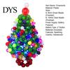 Handcrafted Gift Ideas Handmade Beaded Christmas Tree Ornament, Sparkly Crystal Bead Mini DIY Craft Kits Tabletop Decor, Hand-Woven Xmas Desktop