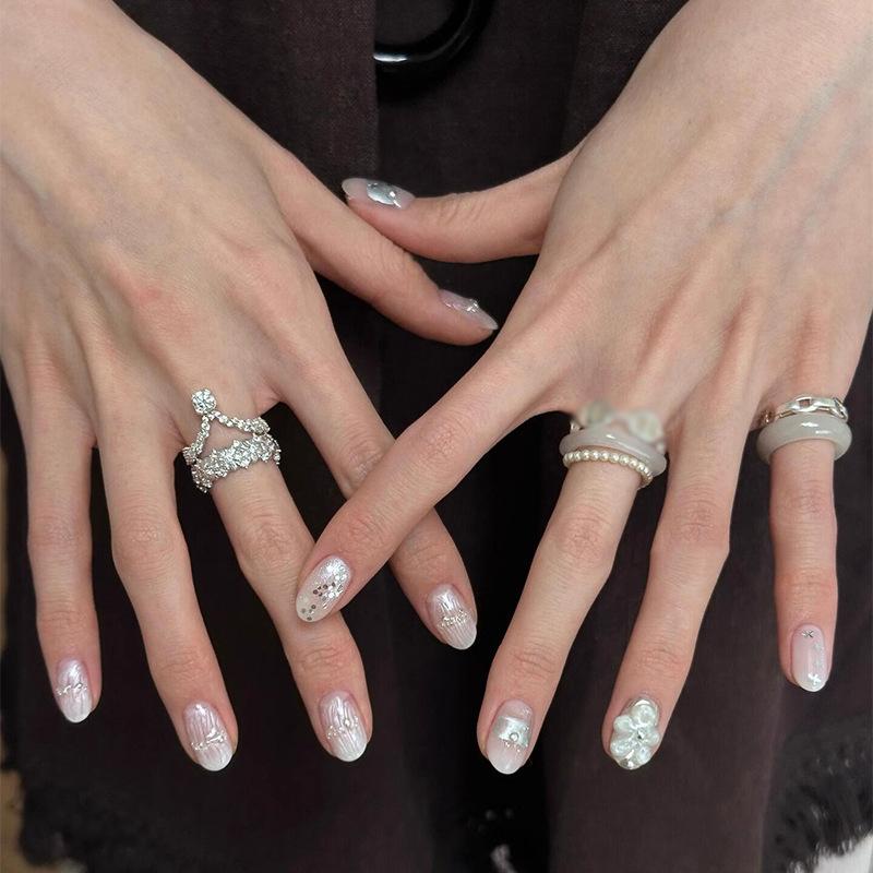 Glossy irregular texture double-layer crown sparkling diamond rings for women new in hip-hop style engagement ring jewelry gift