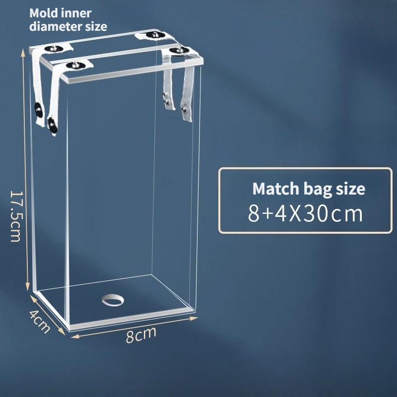 Acrylic Plastic Food Bag Rice Bags Used in Refrigerators and Supermarkets Vacuum Bag Compression Mold Rice Storage Transparent Rectangular