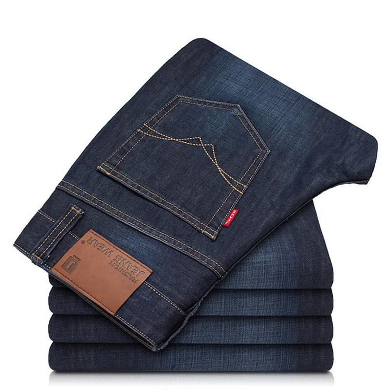 

2024 Spring/Summer New Jeans Men S Straight Leg Men S Medium High Waist Business Casual Loose Men S Pants Long Pants 40