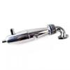 1 Set Thicken Exhaust Pipe HSP 94122/94166/94106/BQ001 Baja Engine Parts Upgrade For 1/10 Scale Models Nitro RC Car