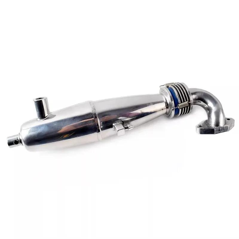 1 Set Thicken Exhaust Pipe HSP 94122/94166/94106/BQ001 Baja Engine Parts Upgrade For 1/10 Scale Models Nitro RC Car