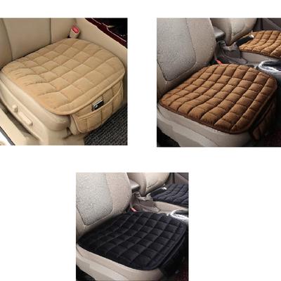 Winter Warm Anti-Slip Car Seat Cover Seat Breathable Cushion Universal Seat Cushion Protective Cover with Storage Bag