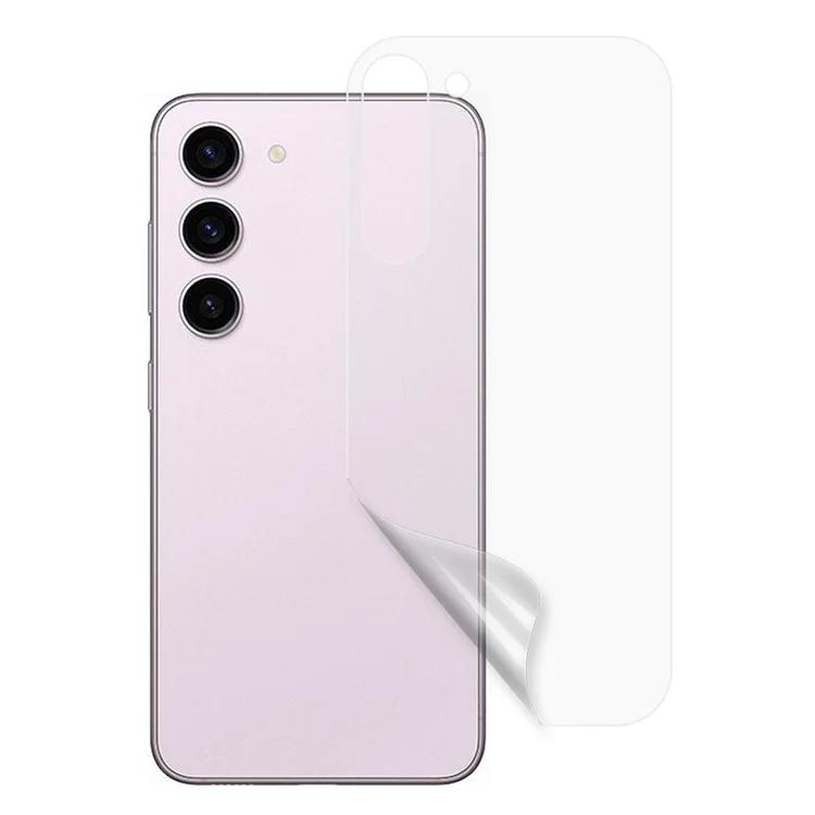 

Для Samsung Galaxy S22 + 5G / S23 + Мягкая задняя крышка мобильного телефона из ТПУ, противопыльная защитная пленка для задней панели телефона