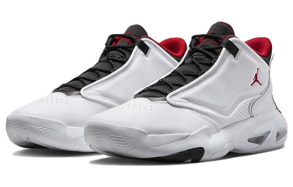 Jordan Max Aura 4 Biały Czarny Czerwień Uniwersytecka DN3687-160