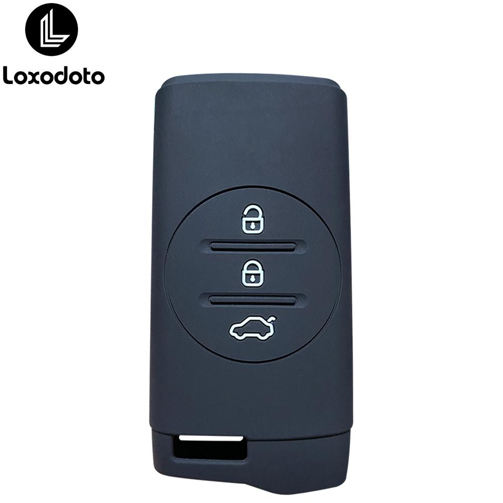 Silicone Remote Key Case Cover Keychain Car Accessories for Chery Tiggo 7 Pro Tiggo 8 Tiggo 2 Pro 3x 5x Exeed 2020 2021 2022