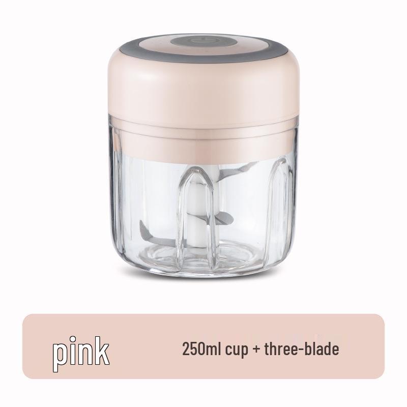 Elektrisk hvitløks- og kjøttkvern: Mini matkutter, kvern og skreller for husholdnings- og babymat