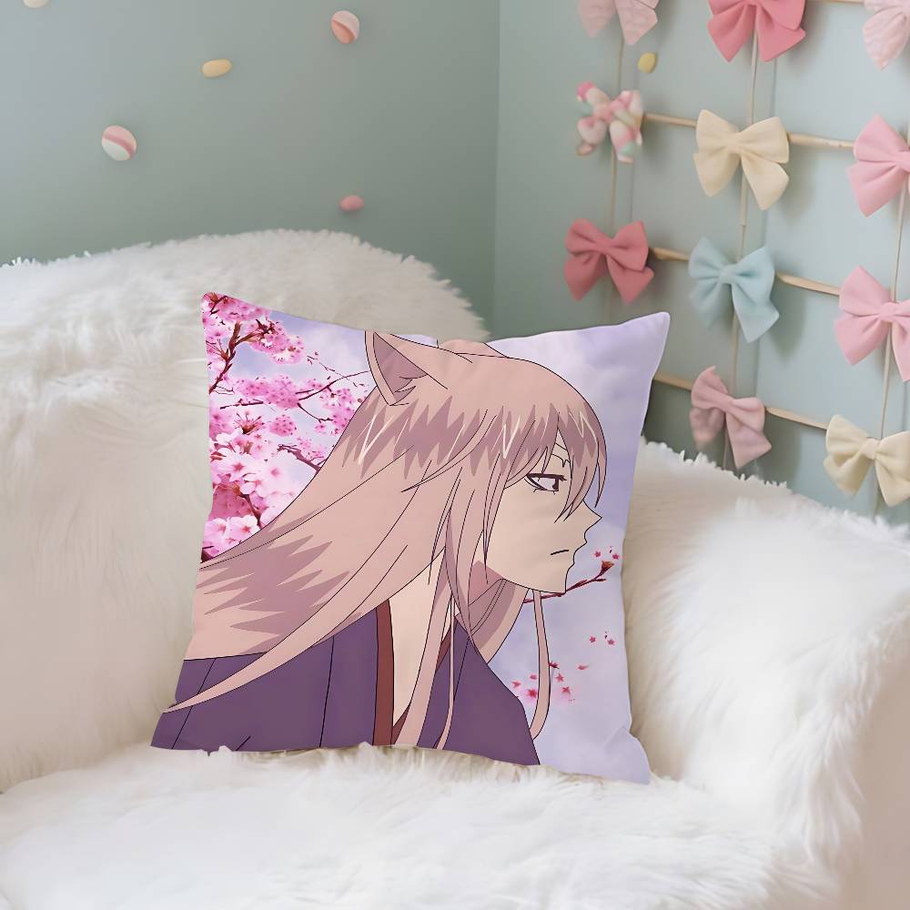 Cute T-Tomoe-S Kawaii Throw Pillow Covers Pattern Cushion Cover Suitable For Sofa Bedroom Car Pillow Cover