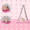 Small Pet Animal Hanging Swing Chew Play Toy for Hamster Chinchillas Guinea Pigs