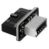 USB 3.0 Type-E Female To 19-Pin Male Adapter For Internal Motherboard Connection - Vertical Header Splitter For Type C