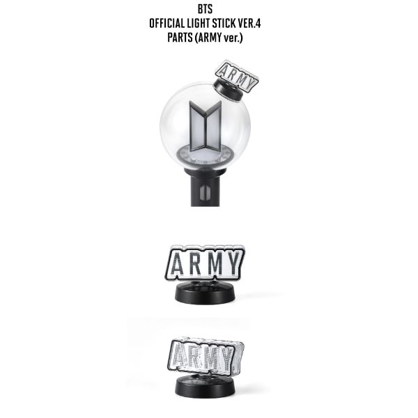 (Pré-venda)PARTES DO LIGHT STICK OFICIAL DO BTS VER.4 (Versão ARMY)