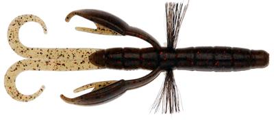 Bait Breath Lure BYS CRAW4.5in #153B Green Pumpkin/Red Seed