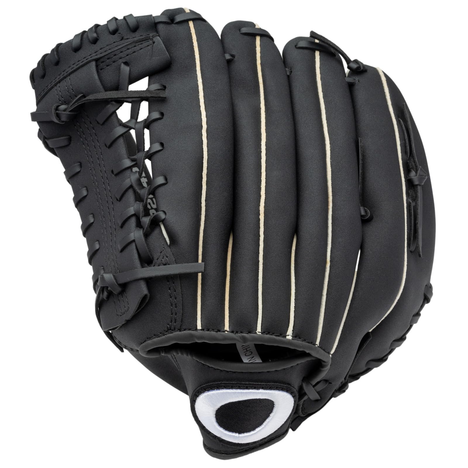 

Onda Baseball for Junior High and Synthetic Matte and General Black Glove, 12-inch, Soft, All-Around, Left-Handed Throw, Right-Handed, High, School,
