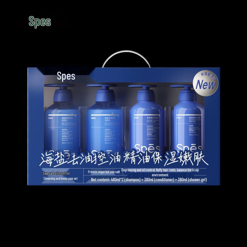 Spes Sea Salt Oil Control Hair & Body Care Set
